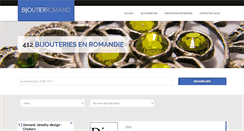 Desktop Screenshot of bijoutierromand.ch