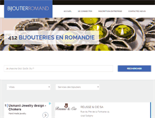 Tablet Screenshot of bijoutierromand.ch